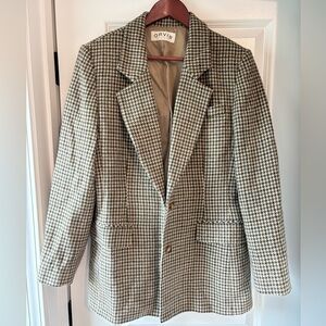 Women’s Orvis tweed wool blazer - size 12